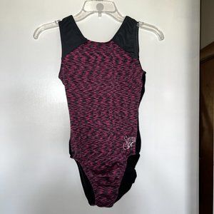 Simone Biles like new pink/gray/black leotard - GK, AL